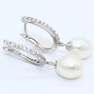 ARETE PLATA CON PERLA ARPERVG21