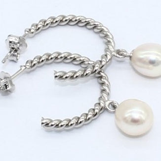 ARETE PLATA CON PERLA ARPERVG23