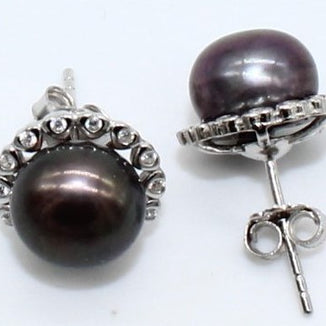 ARETE PLATA CON PERLA ARPERVG27