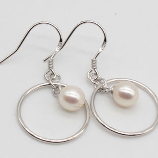 ARETE PLATA CON PERLA ARPERVG40