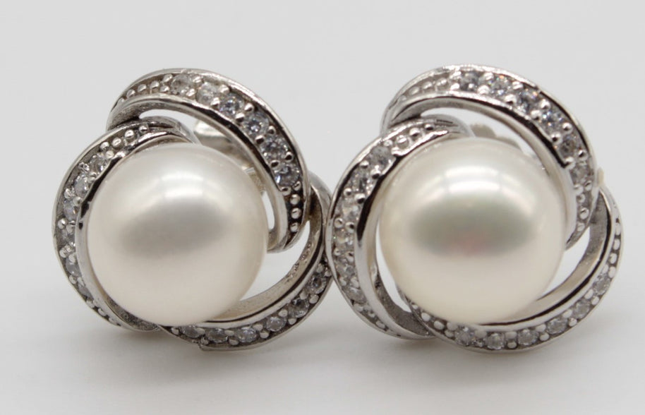 ARETE PLATA CON PERLA ARPERVG46