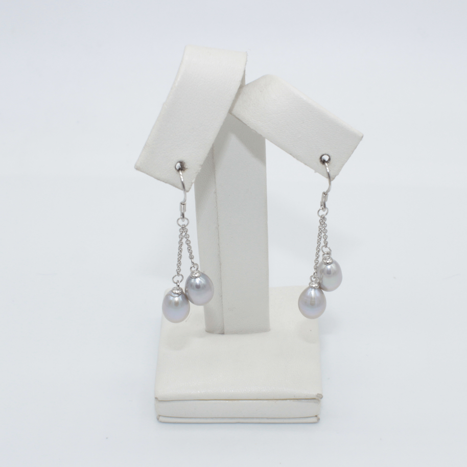 ARETE DE PLATA CON PERLA ARPERVG56
