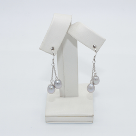 ARETE DE PLATA CON PERLA ARPERVG56