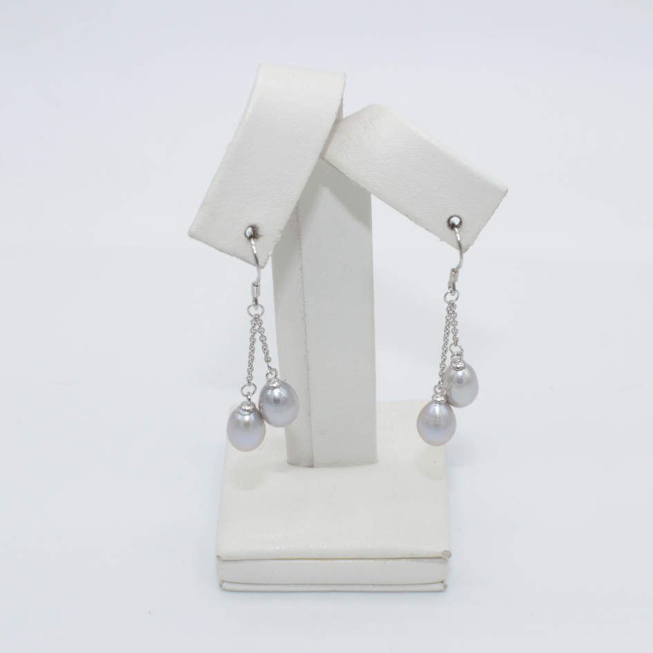 ARETE DE PLATA CON PERLA ARPERVG56