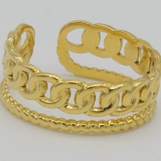 ANILLO ACERO BAD BU 018