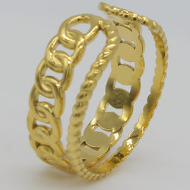 ANILLO ACERO BAD BU 018