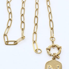 CADENA CON DIJE ACERO BCD AB 113