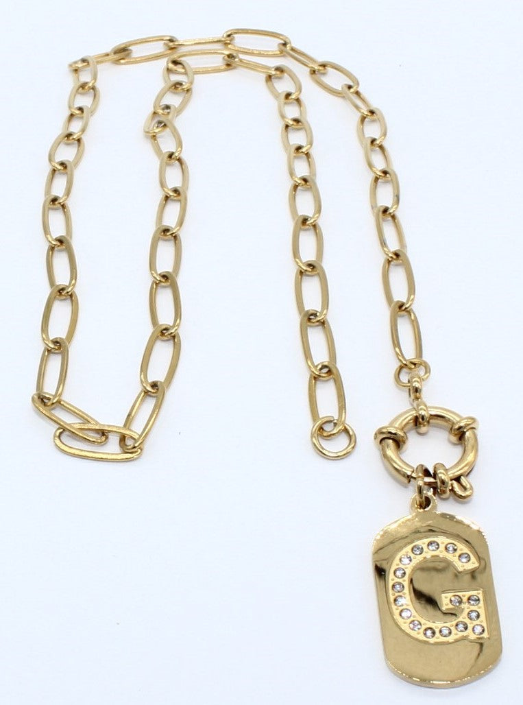 CADENA CON DIJE ACERO BCD AB 114