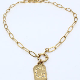 CADENA CON DIJE ACERO BCD AB 114