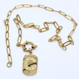 CADENA CON DIJE ACERO BCD AB 119