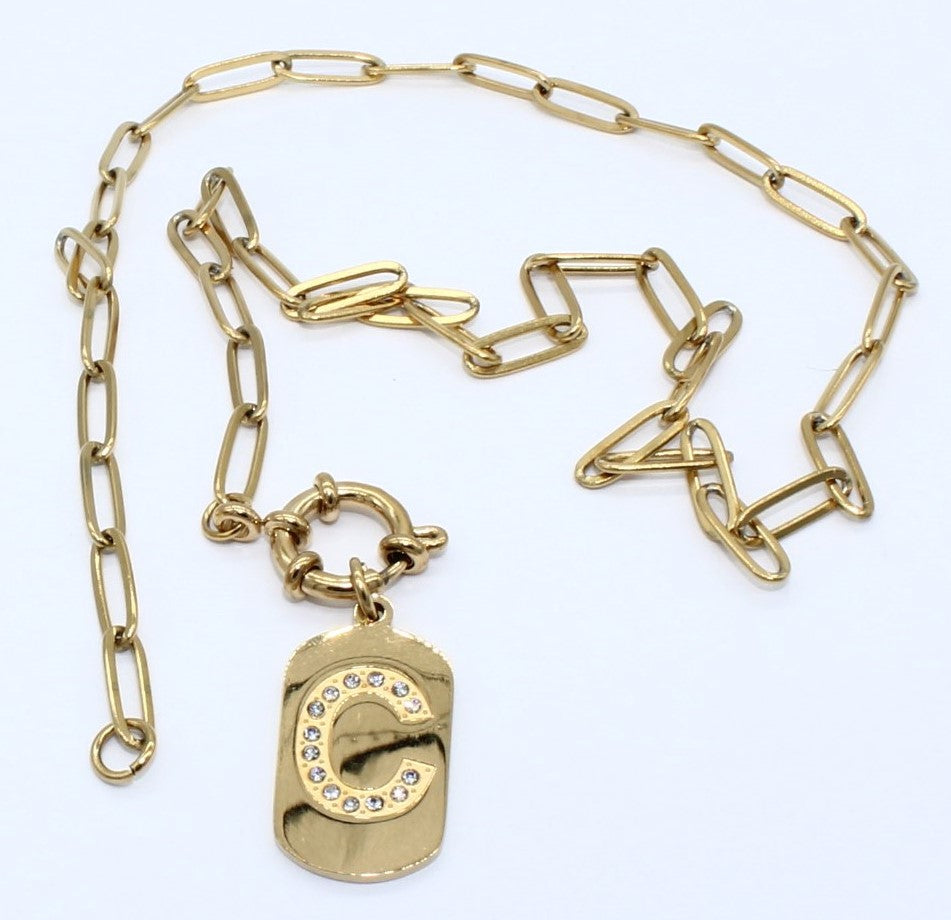 CADENA CON DIJE ACERO BCD AB 119