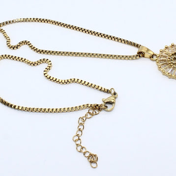 CADENA CON DIJE ACERO BCD AB 124