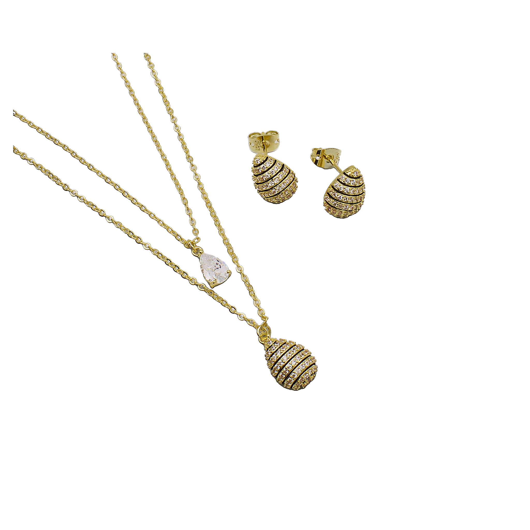JUEGO CHAPA DE ORO BJL-0015