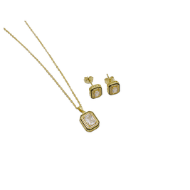 JUEGO CHAPA DE ORO BJL-0085