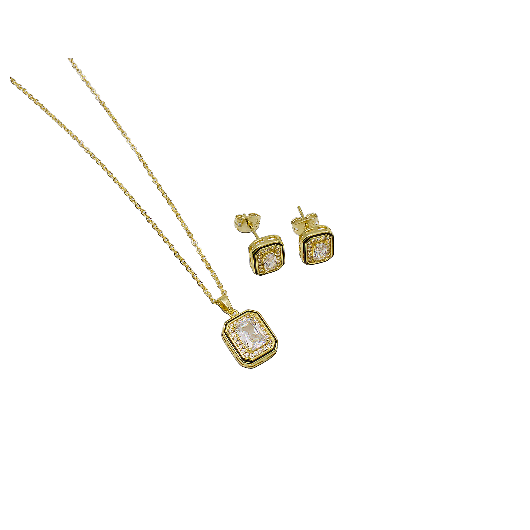 JUEGO CHAPA DE ORO BJL-0085
