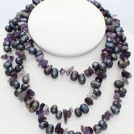 COLLAR LARGO PERLA COPERVG69