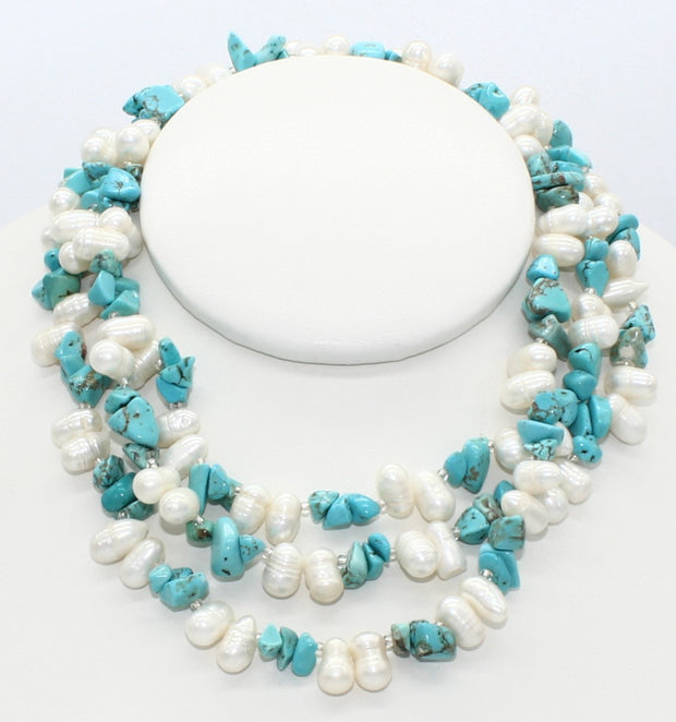 COLLAR LARGO PERLA COPERVG69