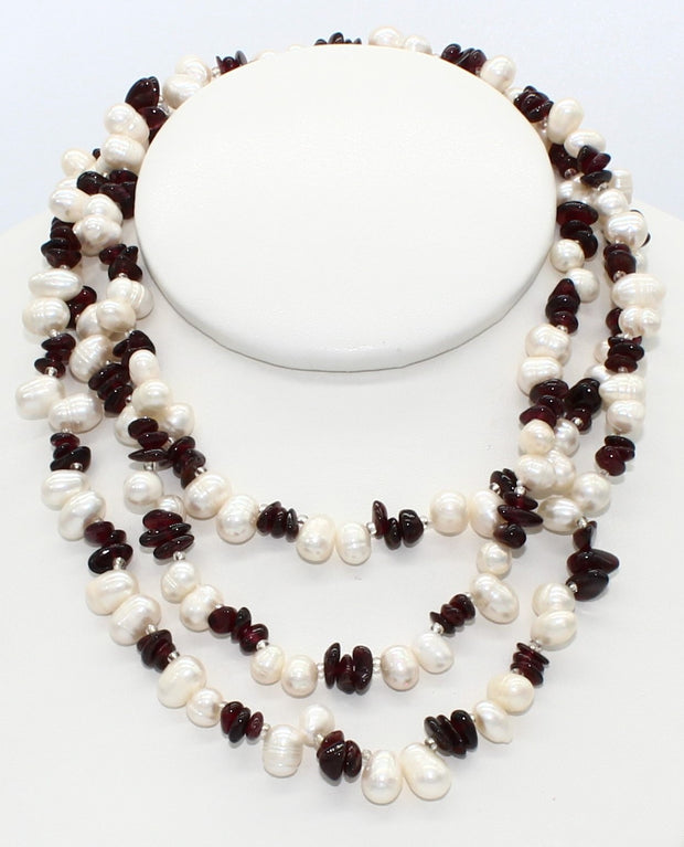 COLLAR LARGO PERLA COPERVG69