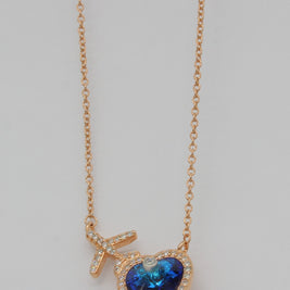 CADENA CON DIJE ROSADA CAD31 PL ROS 6.5