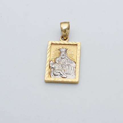 DIJE MEDALLA ORO 14KL 2.1 DI14K13