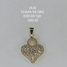 DIJE CHAPA EDD 03 160 Lalú Joyas