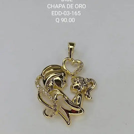 DIJE CHAPA EDD 03 165 Lalú Joyas