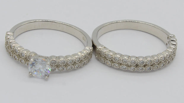 DUO ANILLOS DE PLATA 925 GAN25 Lalú Joyas