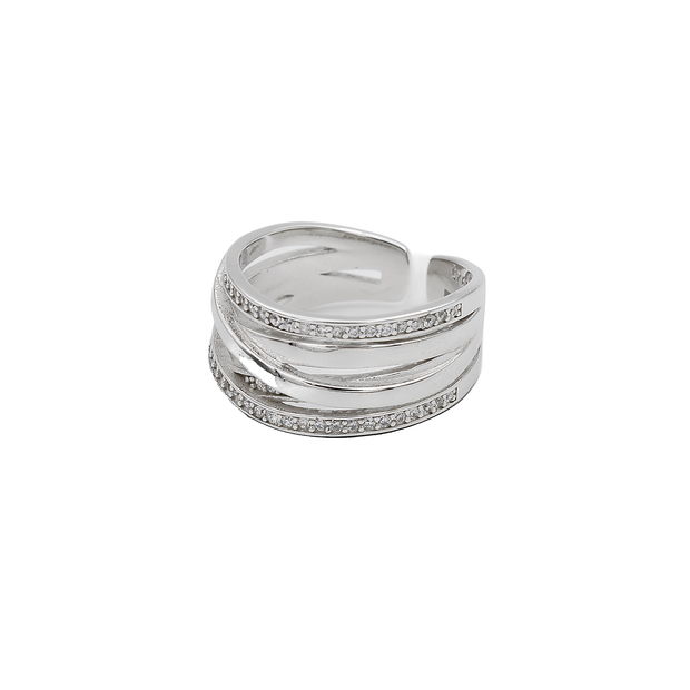 ANILLO PLATA AJUSTABLE FYJ-0055101