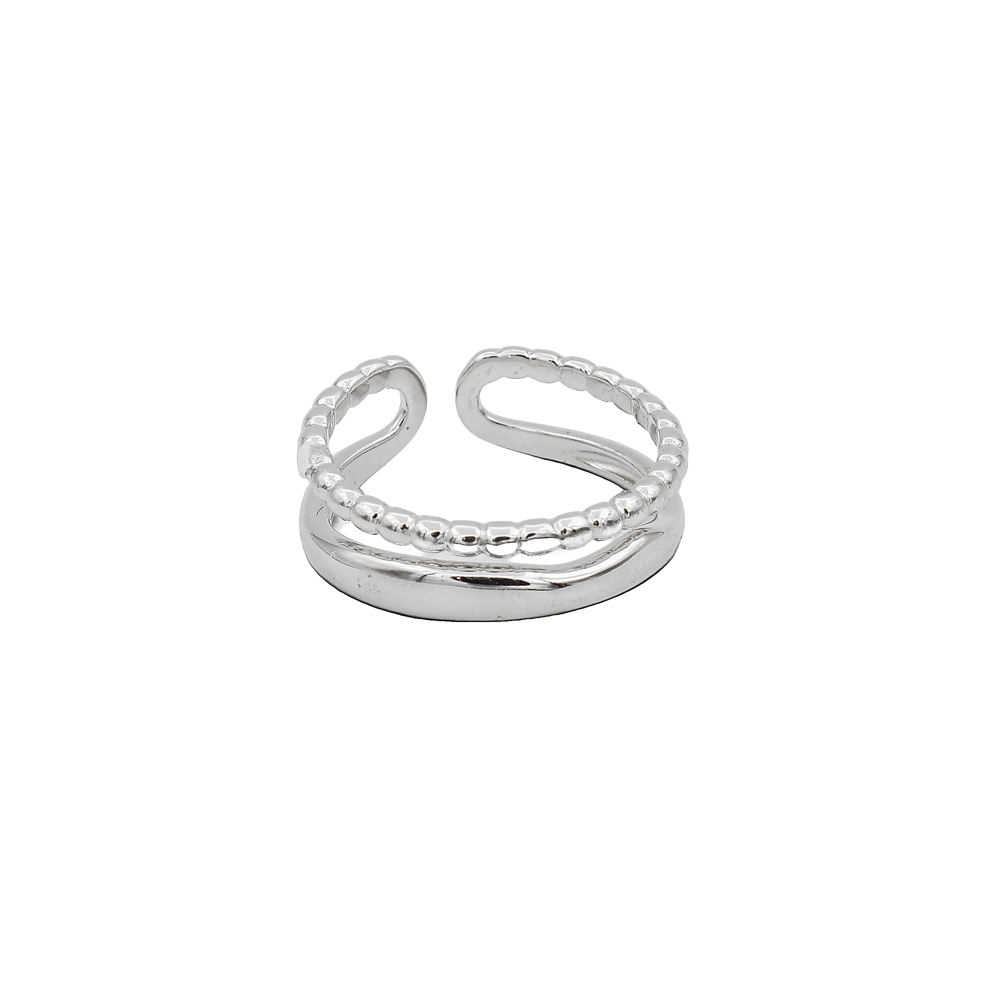 ANILLO PLATA AJUSTABLE FYJ-0144100