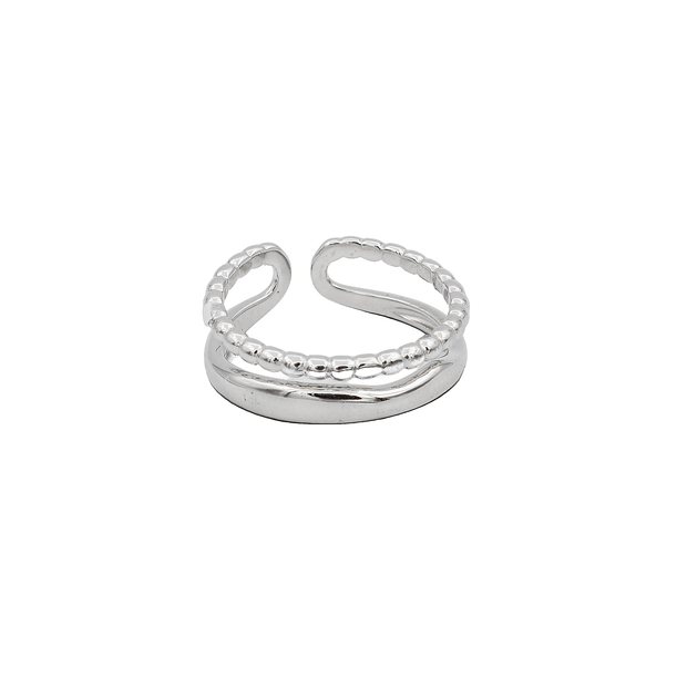 ANILLO PLATA AJUSTABLE FYJ-0144100
