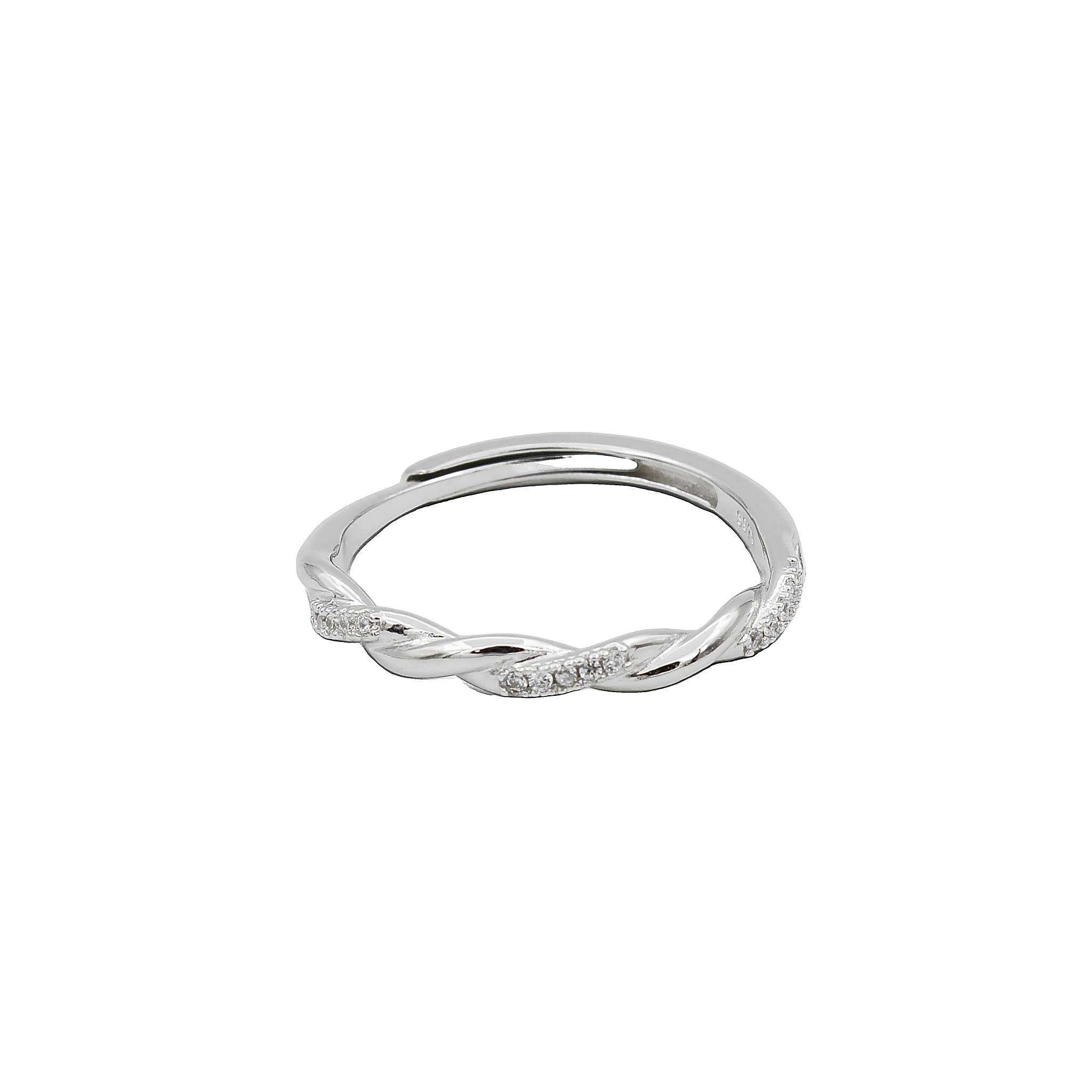 ANILLO PLATA AJUSTABLE FYJ-0195101Q