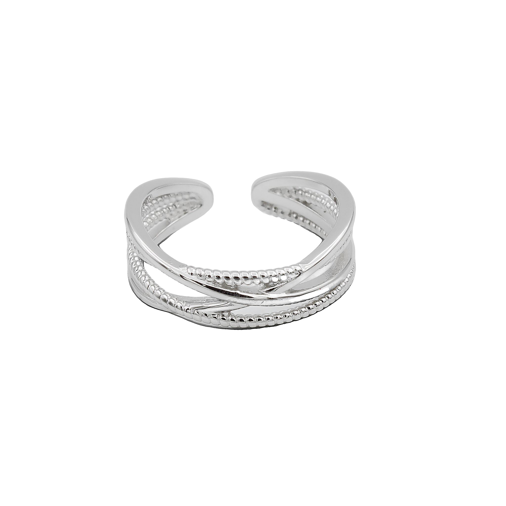 ANILLO PLATA AJUSTABLE FYJ-0236100W