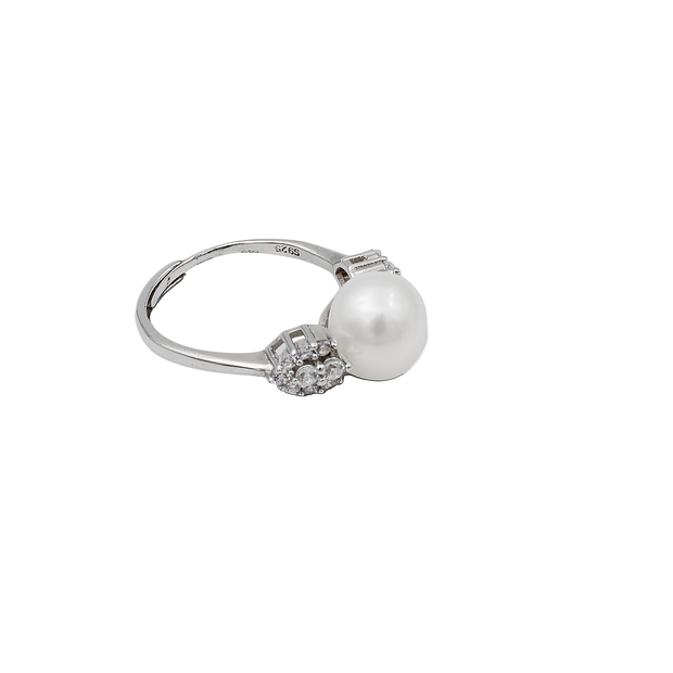 ANILLO PLATA CON PERLA LQ-023