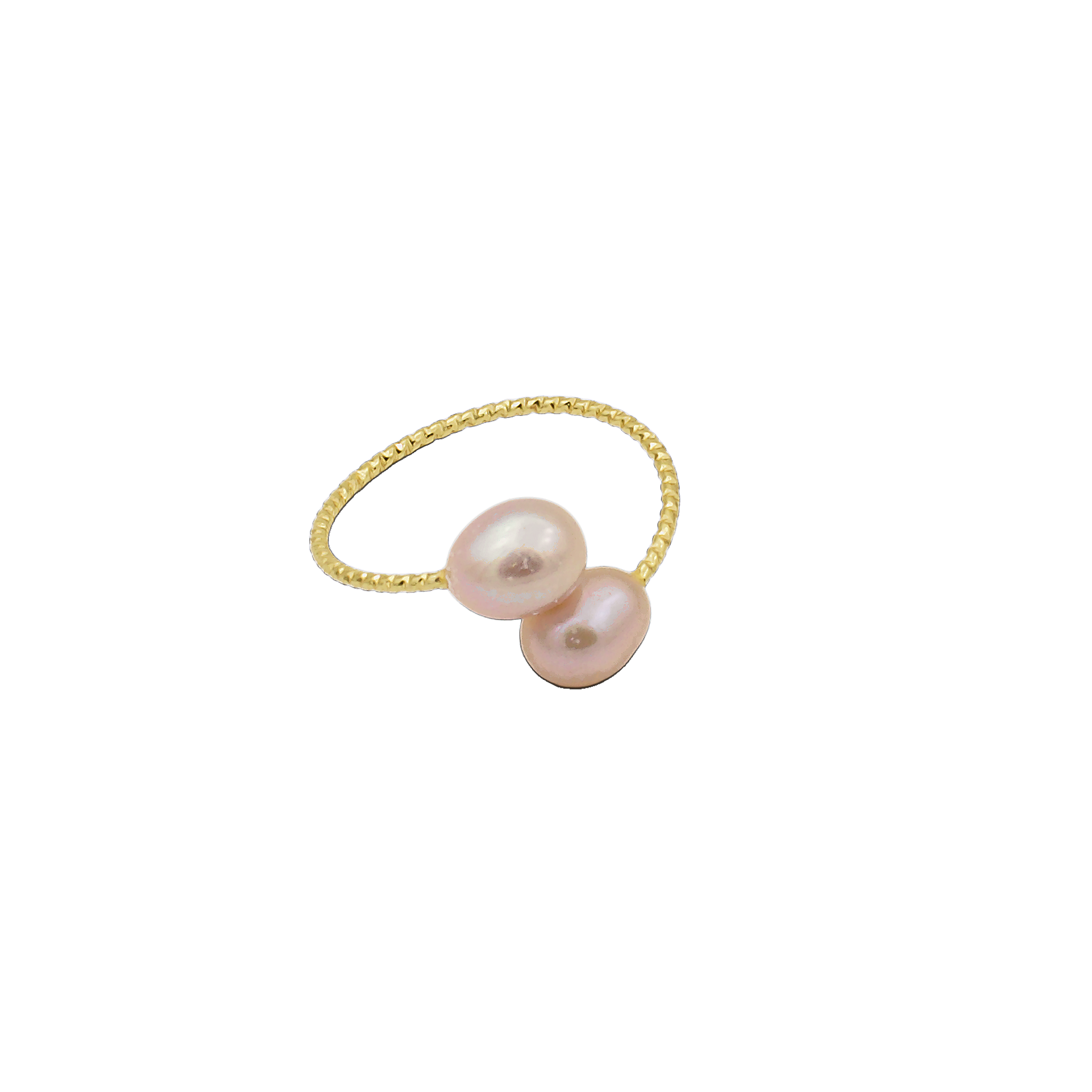ANILLO PERLA AJUSTABLE LQ-024