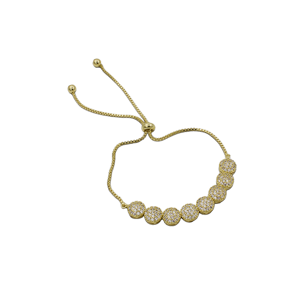 PULSERA CHAPA DE ORO LS-02060001