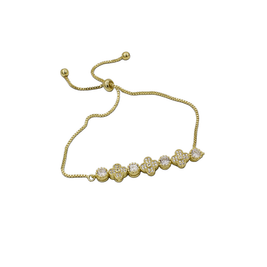 PULSERA CHAPA DE ORO LS-02800002