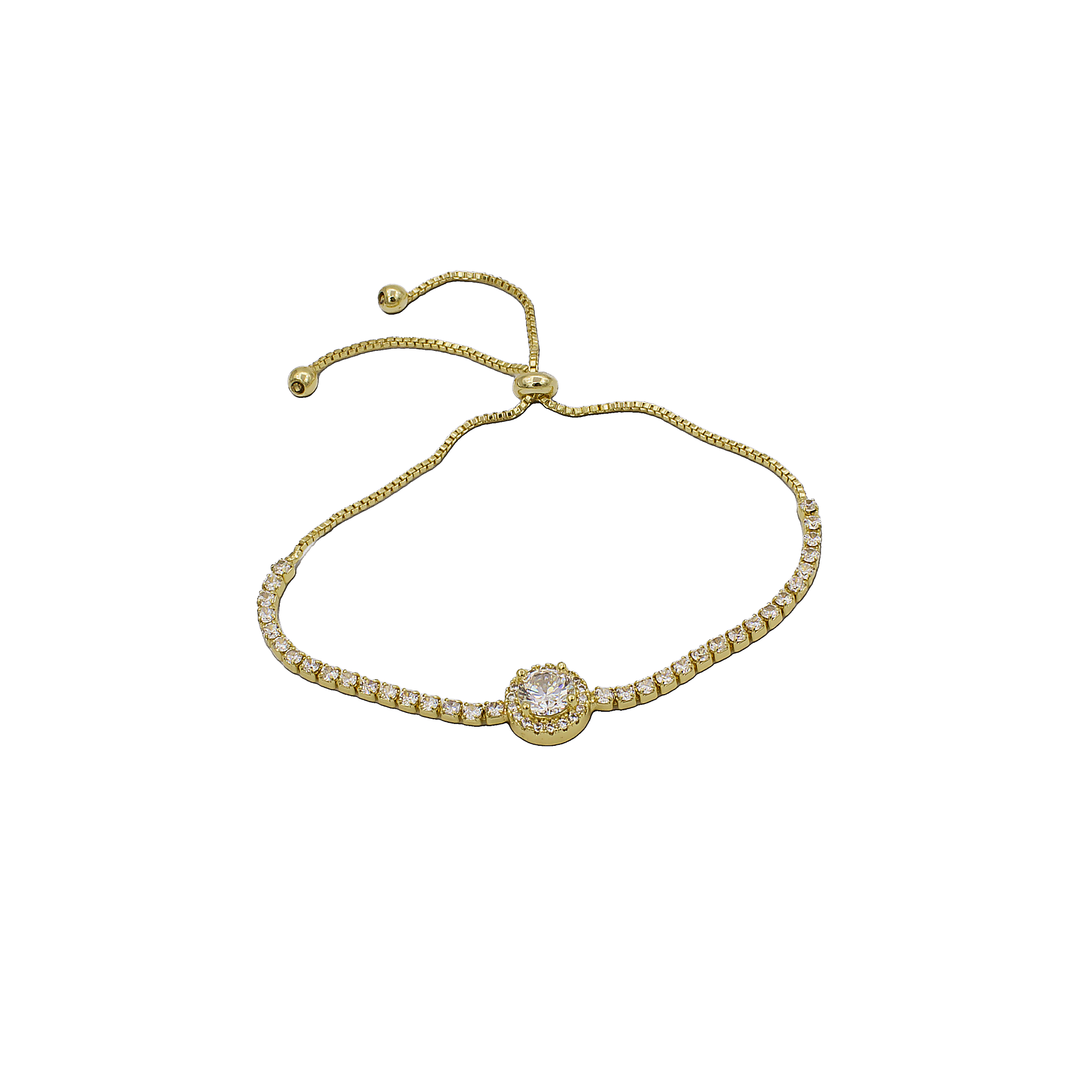 PULSERA CHAPA DE ORO LS-03580001
