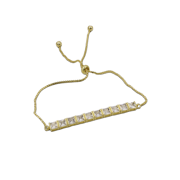 PULSERA CHAPA DE ORO LS-05020001