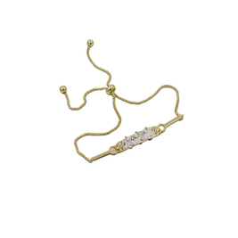 PULSERA CHAPA DE ORO LS-05980003