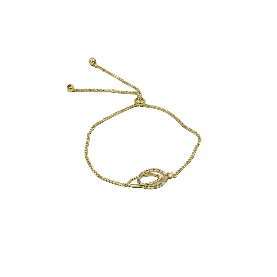 PULSERA CHAPA DE ORO LS-10510003