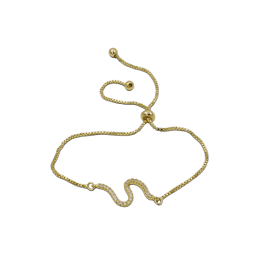PULSERA CHAPA DE ORO MS-05530002