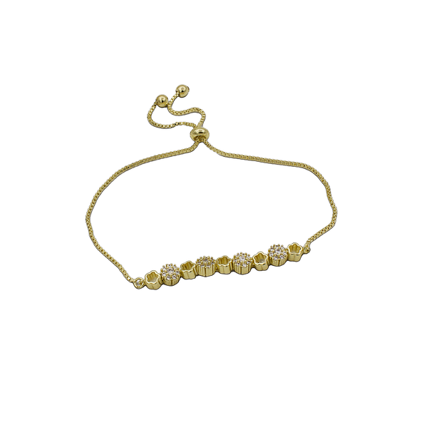 PULSERA CHAPA DE ORO MS-08000001