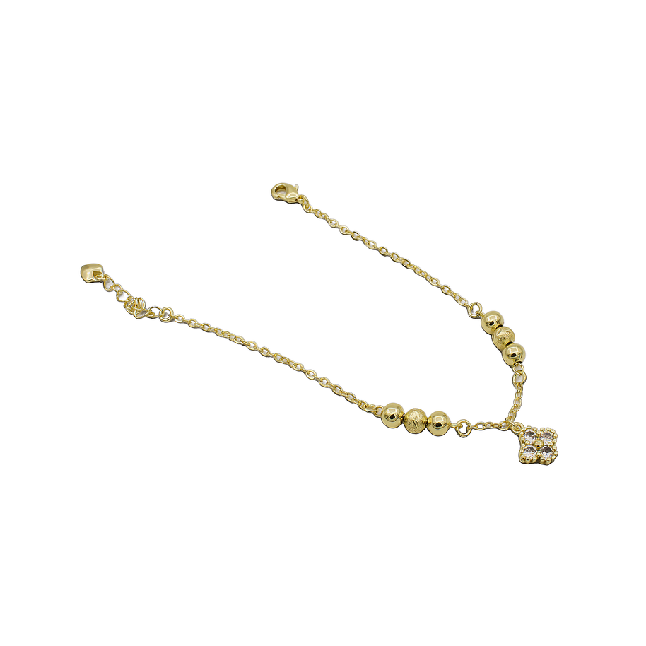 PULSERA LAMINADO CHAPA DE ORO OS-07160001