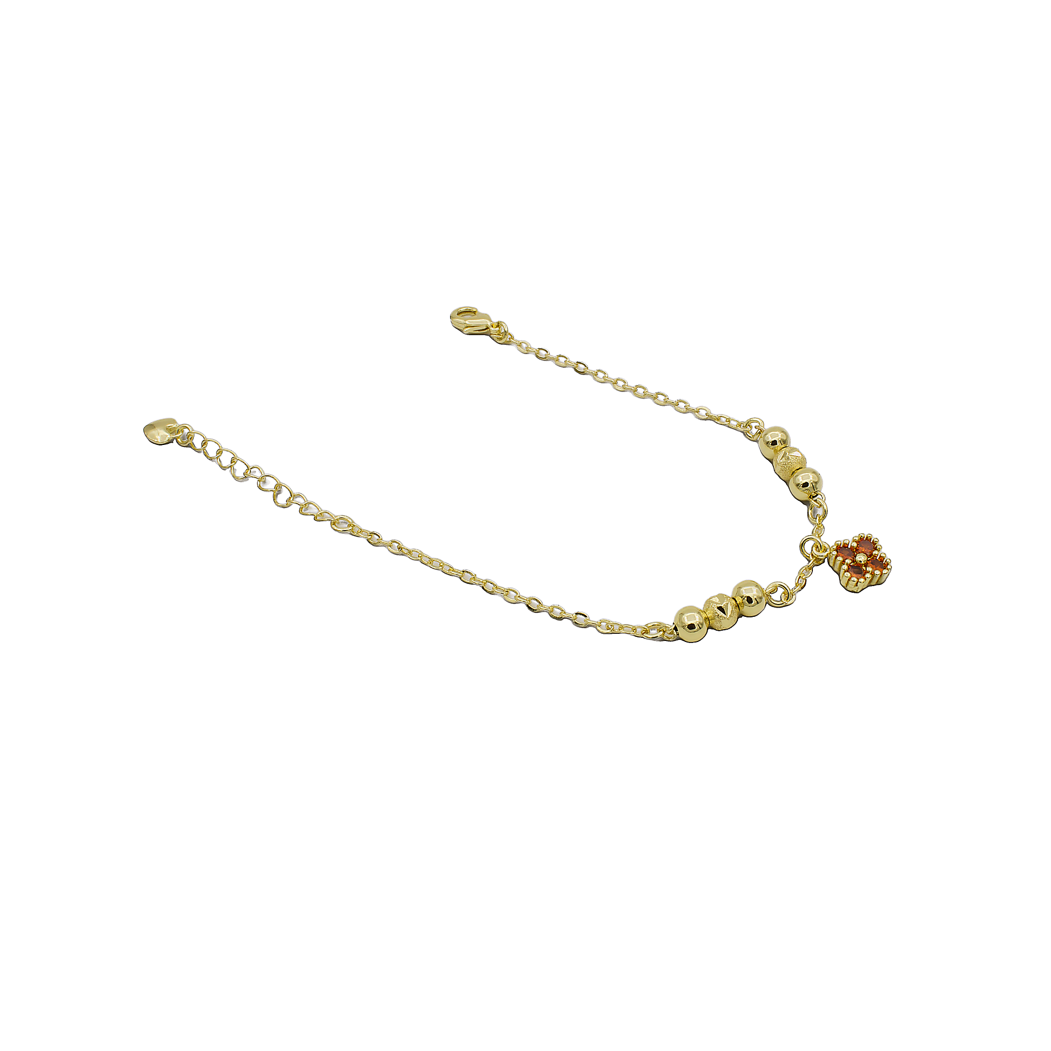 PULSERA LAMINADO CHAPA DE ORO OS-07160007