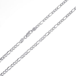 PULSERA PLATA FIGARO CORRIENTE PFI10020 CADYPUL 4.6