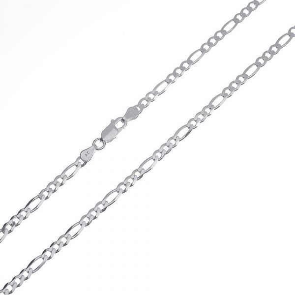 PULSERA PLATA FIGARO CORRIENTE PFI10020 CADYPUL 4.6