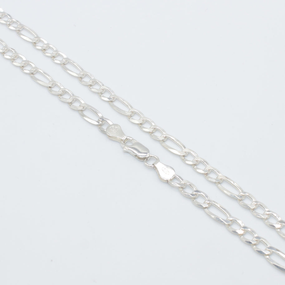 CADENA PLATA FIGARO FLAT 120 50cm PFIF12050 CADYPUL 13.7