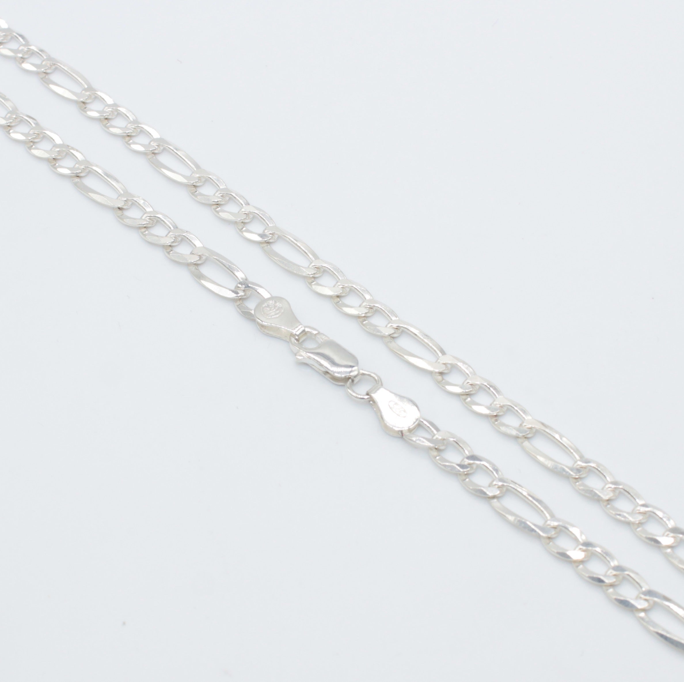 CADENA PLATA FIGARO FLAT 120 50cm PFIF12050 CADYPUL 13.7