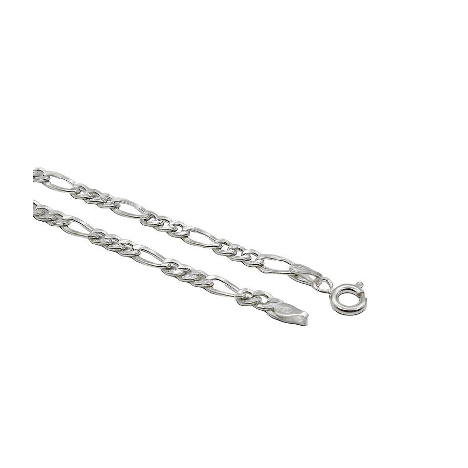 PULSERA PLATA FIGARO FLAT 80 21cm PFIHF08021 CADYPUL 1.7