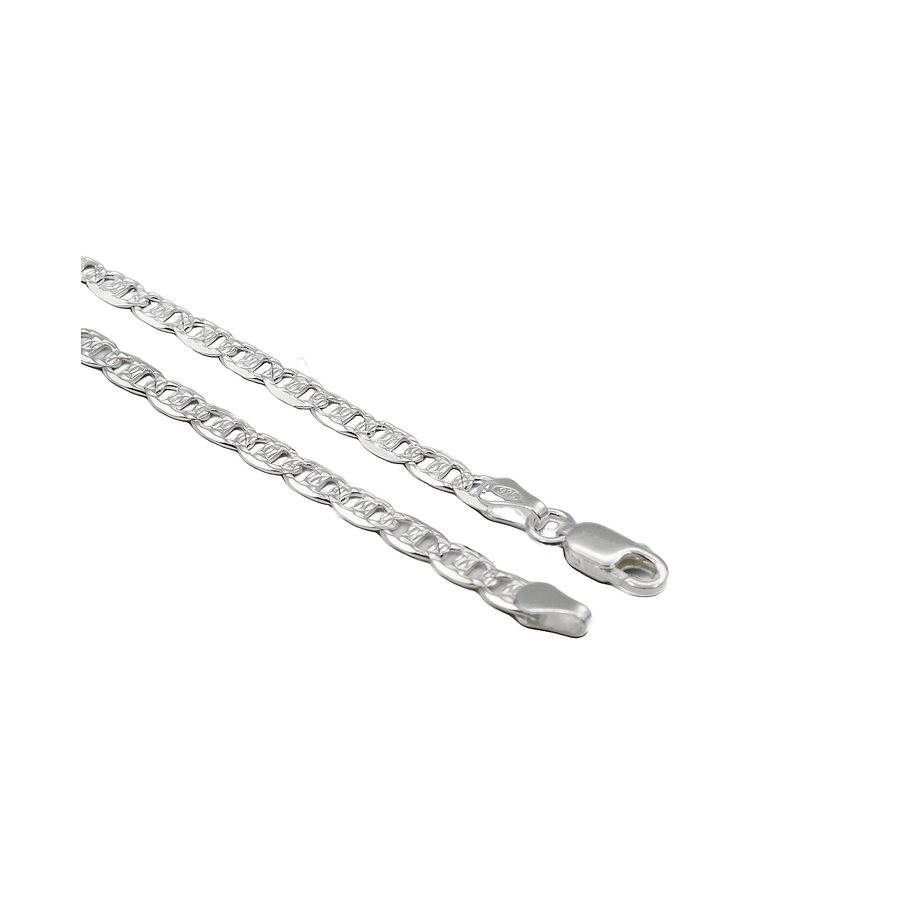 PULSERA PLATA GUCCI PLANA PAVE 80 18CM PGUP2L08018 CADYPUL 3.0